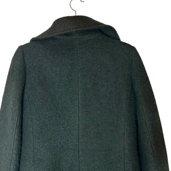 Club Monaco Abelar Coat- Green Boucle Wool Peacoat- Small - Picture 7 of 12